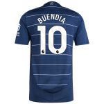 Explore the aston villa adidas third authentic shirt 2024-25 with buendia 10 printing Collection of Aston Villa jerseys. Authentic, high-quality football shirts for every supporter, available worldwide.