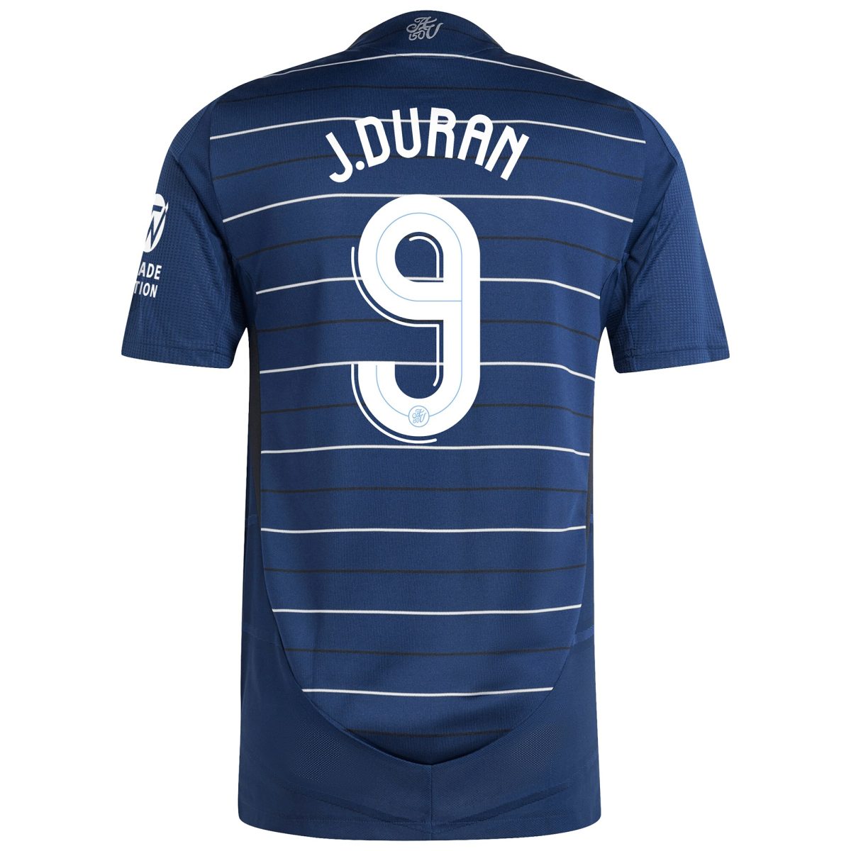 Explore the aston villa adidas third authentic shirt 2024-25 with j.duran 9 cup printing Collection of Aston Villa jerseys. Authentic, high-quality football shirts for every supporter, available worldwide.