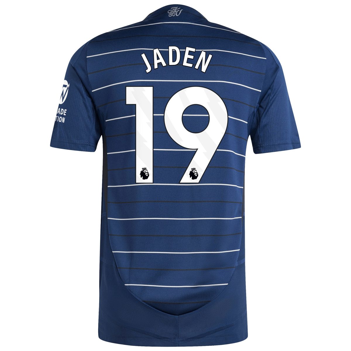 Explore the aston villa adidas third authentic shirt 2024-25 with jaden 19 printing Collection of Aston Villa jerseys. Authentic, high-quality football shirts for every supporter, available worldwide.