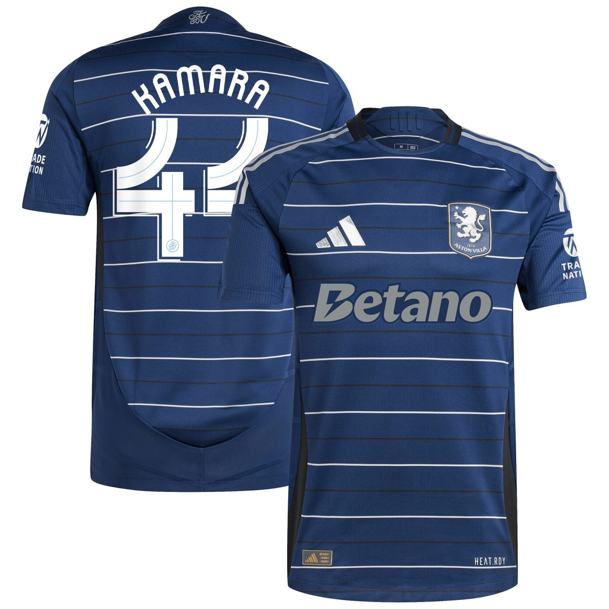Explore the aston villa adidas third authentic shirt 2024-25 with kamara 44 cup printing Collection of Aston Villa jerseys. Authentic, high-quality football shirts for every supporter, available worldwide.
