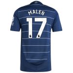Explore the aston villa adidas third authentic shirt 2024-25 with malen 17 printing Collection of Aston Villa jerseys. Authentic, high-quality football shirts for every supporter, available worldwide.