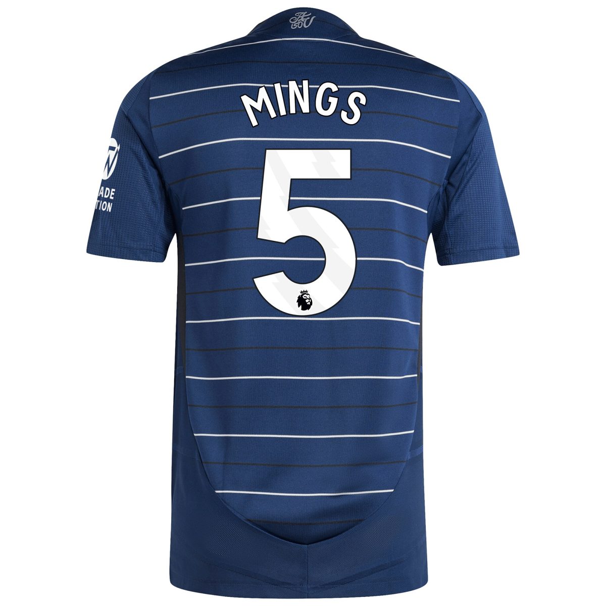 Explore the aston villa adidas third authentic shirt 2024-25 with mings 5 printing Collection of Aston Villa jerseys. Authentic, high-quality football shirts for every supporter, available worldwide.