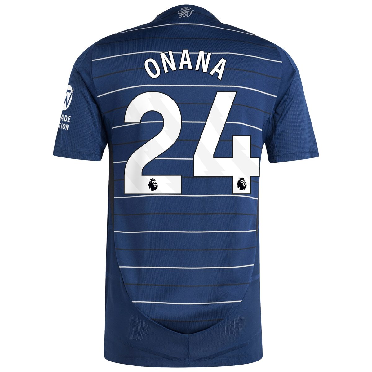 Explore the aston villa adidas third authentic shirt 2024-25 with onana 24 printing Collection of Aston Villa jerseys. Authentic, high-quality football shirts for every supporter, available worldwide.
