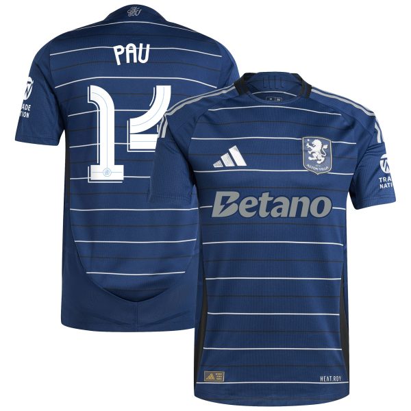 Explore the aston villa adidas third authentic shirt 2024-25 with pau 14 cup printing Collection of Aston Villa jerseys. Authentic, high-quality football shirts for every supporter, available worldwide.