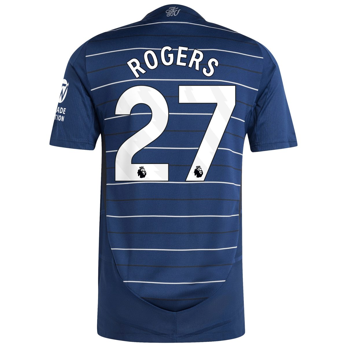 Explore the aston villa adidas third authentic shirt 2024-25 with rogers 27 printing Collection of Aston Villa jerseys. Authentic, high-quality football shirts for every supporter, available worldwide.