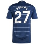 Explore the aston villa adidas third authentic shirt 2024-25 with rogers 27 printing Collection of Aston Villa jerseys. Authentic, high-quality football shirts for every supporter, available worldwide.