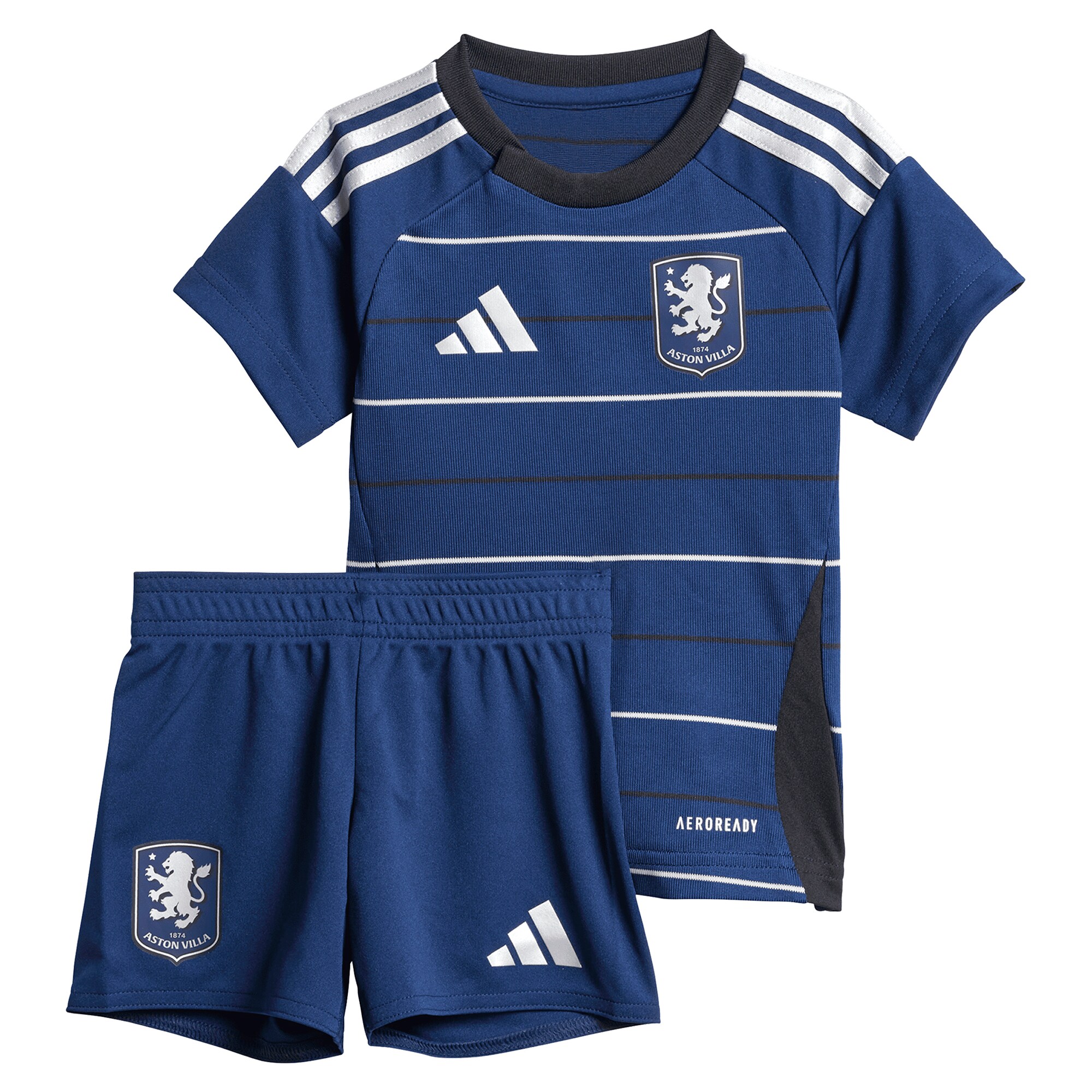 Explore the aston villa adidas third baby kit 2024-25 with custom printing Collection of Aston Villa jerseys. Authentic, high-quality football shirts for every supporter, available worldwide.