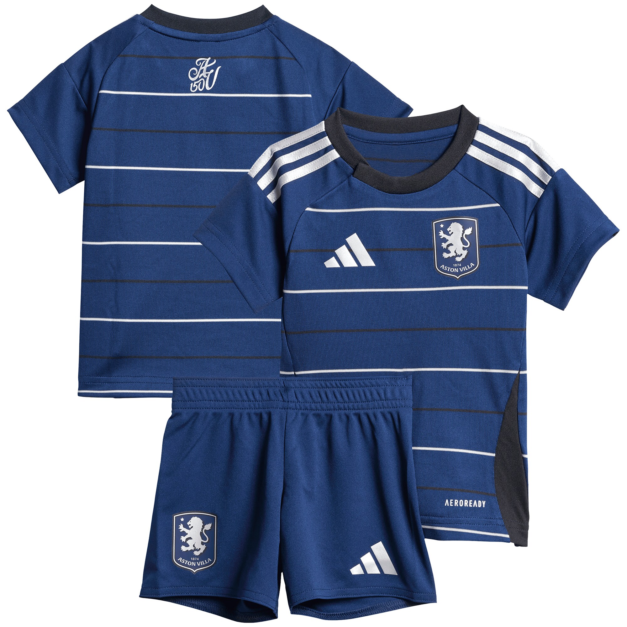 Explore the aston villa adidas third baby kit 2024-25 Collection of Aston Villa jerseys. Authentic, high-quality football shirts for every supporter, available worldwide.