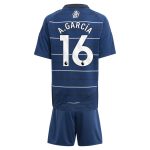 Explore the aston villa adidas third minikit 2024-25 with a.garcía 16 printing Collection of Aston Villa jerseys. Authentic, high-quality football shirts for every supporter, available worldwide.