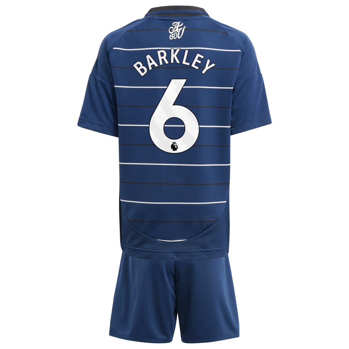 Explore the aston villa adidas third minikit 2024-25 with barkley 6 printing Collection of Aston Villa jerseys. Authentic, high-quality football shirts for every supporter, available worldwide.