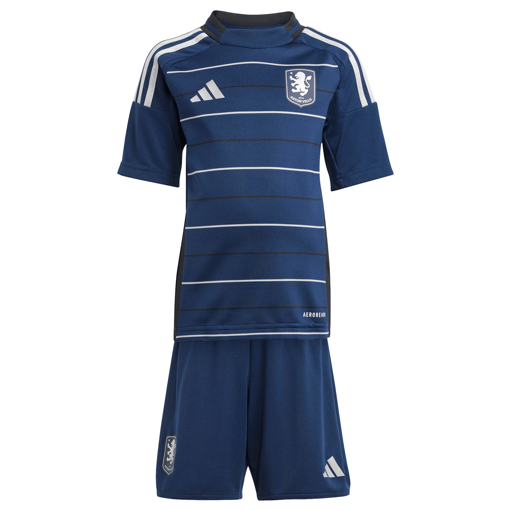 Explore the aston villa adidas third minikit 2024-25 with buendia 10 printing Collection of Aston Villa jerseys. Authentic, high-quality football shirts for every supporter, available worldwide.
