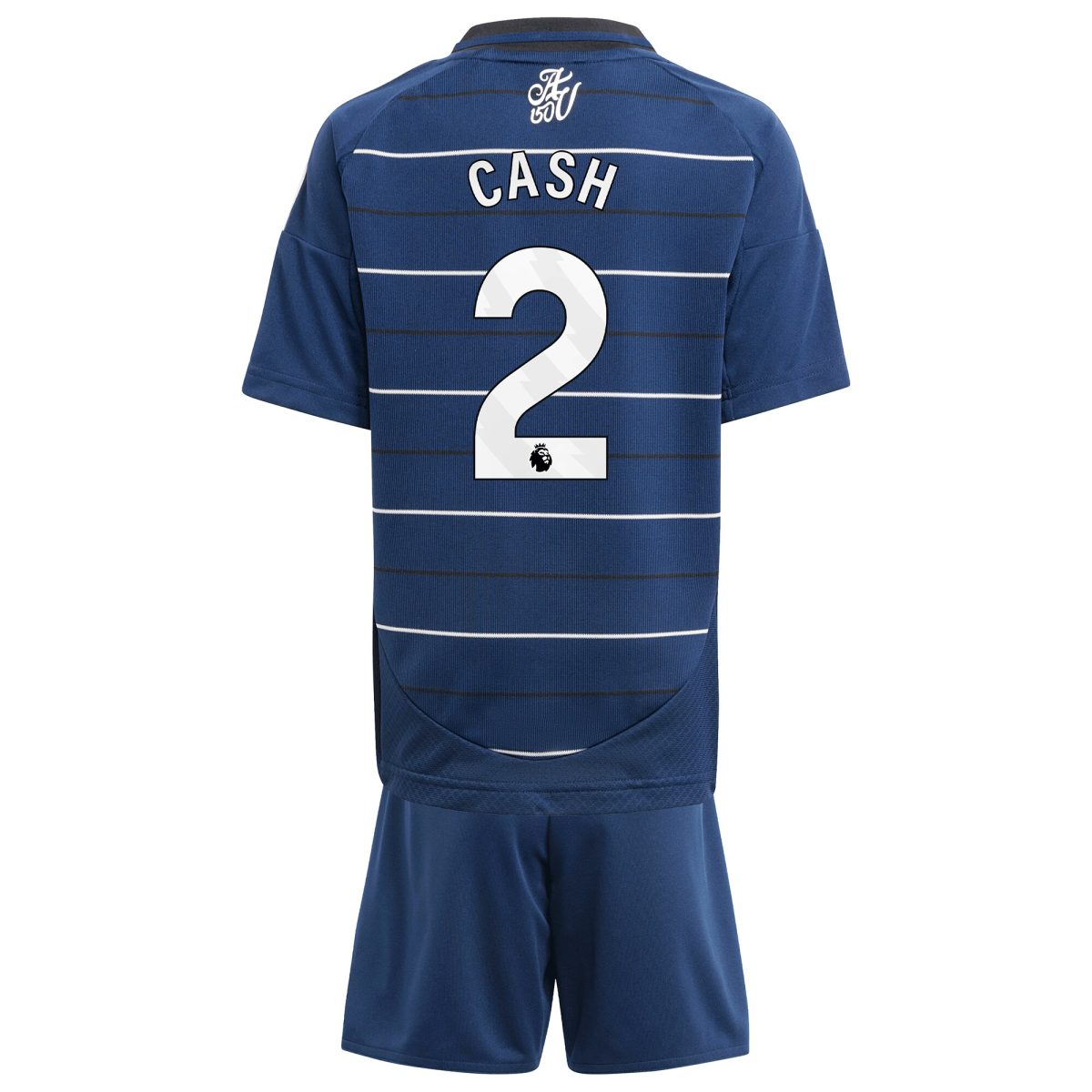 Explore the aston villa adidas third minikit 2024-25 with cash 2 printing Collection of Aston Villa jerseys. Authentic, high-quality football shirts for every supporter, available worldwide.