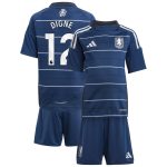 Explore the aston villa adidas third minikit 2024-25 with digne 12 printing Collection of Aston Villa jerseys. Authentic, high-quality football shirts for every supporter, available worldwide.