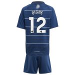 Explore the aston villa adidas third minikit 2024-25 with digne 12 printing Collection of Aston Villa jerseys. Authentic, high-quality football shirts for every supporter, available worldwide.