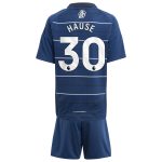 Explore the aston villa adidas third minikit 2024-25 with hause 30 printing Collection of Aston Villa jerseys. Authentic, high-quality football shirts for every supporter, available worldwide.