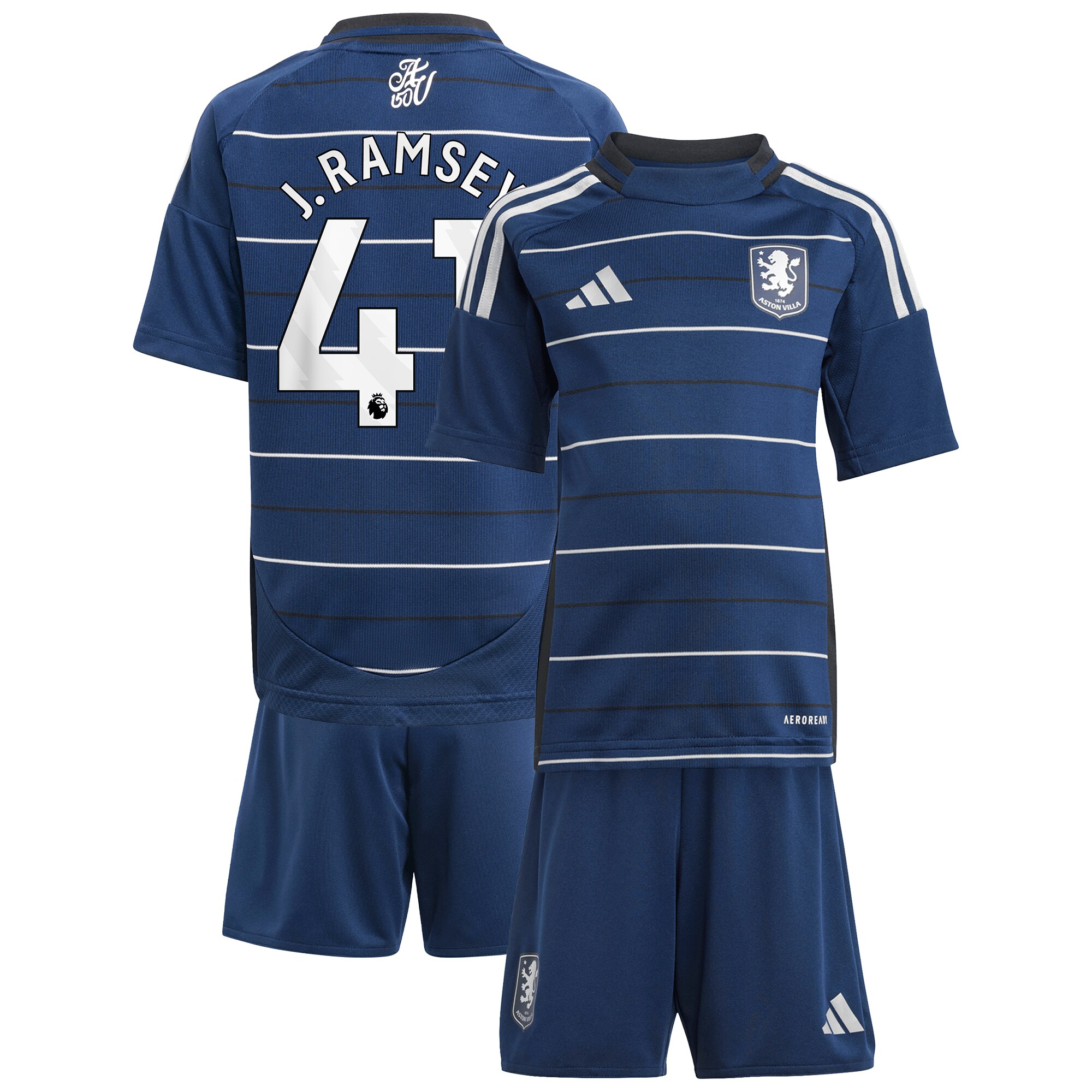 Explore the aston villa adidas third minikit 2024-25 with j. ramsey 41 printing Collection of Aston Villa jerseys. Authentic, high-quality football shirts for every supporter, available worldwide.