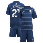 Explore the aston villa adidas third minikit 2024-25 with m.asensio 21 printing Collection of Aston Villa jerseys. Authentic, high-quality football shirts for every supporter, available worldwide.