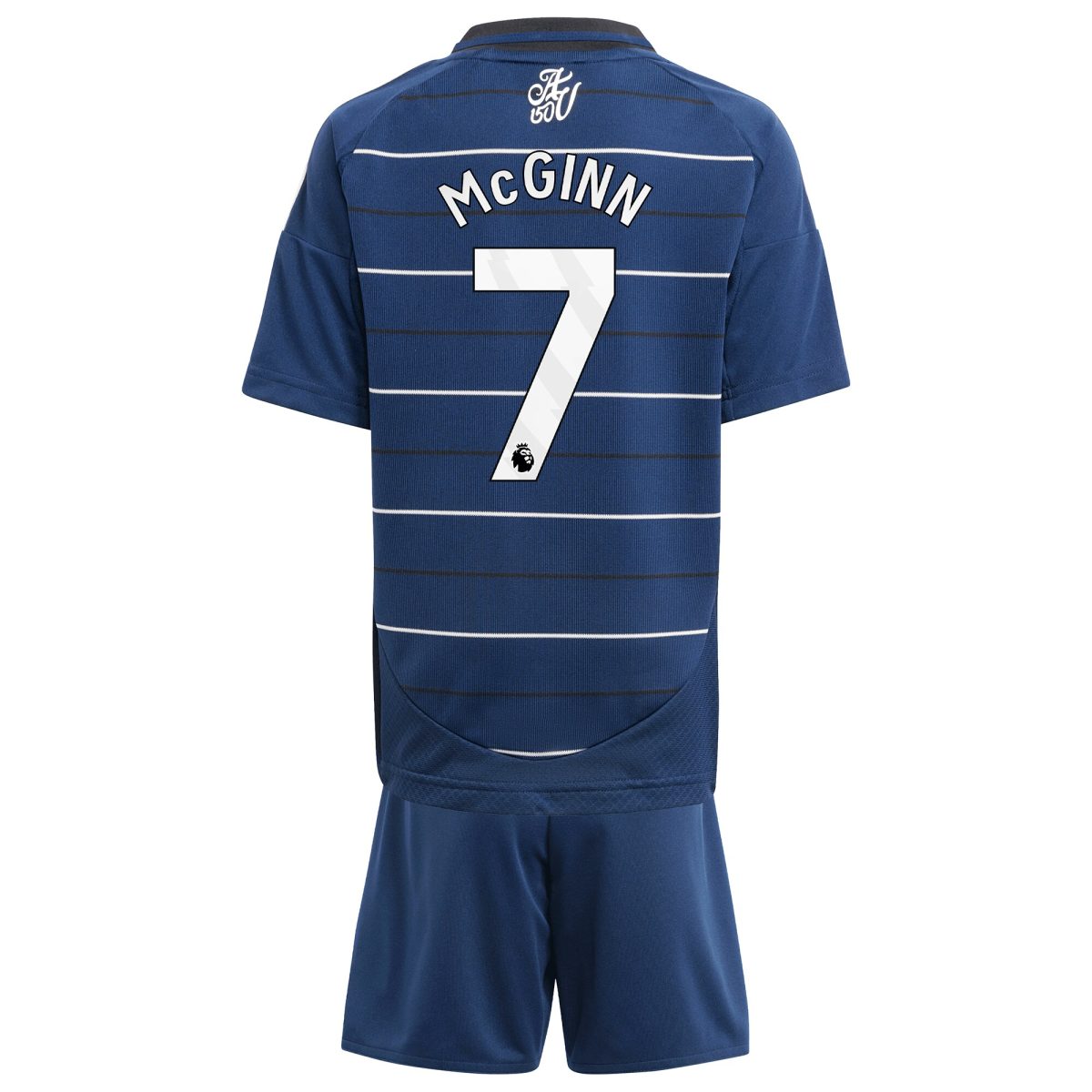 Explore the aston villa adidas third minikit 2024-25 with mcginn 7 printing Collection of Aston Villa jerseys. Authentic, high-quality football shirts for every supporter, available worldwide.