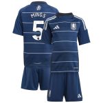 Explore the aston villa adidas third minikit 2024-25 with mings 5 printing Collection of Aston Villa jerseys. Authentic, high-quality football shirts for every supporter, available worldwide.