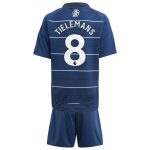 Explore the aston villa adidas third minikit 2024-25 with tielemans 8 printing Collection of Aston Villa jerseys. Authentic, high-quality football shirts for every supporter, available worldwide.