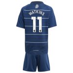Explore the aston villa adidas third minikit 2024-25 with watkins 11 printing Collection of Aston Villa jerseys. Authentic, high-quality football shirts for every supporter, available worldwide.