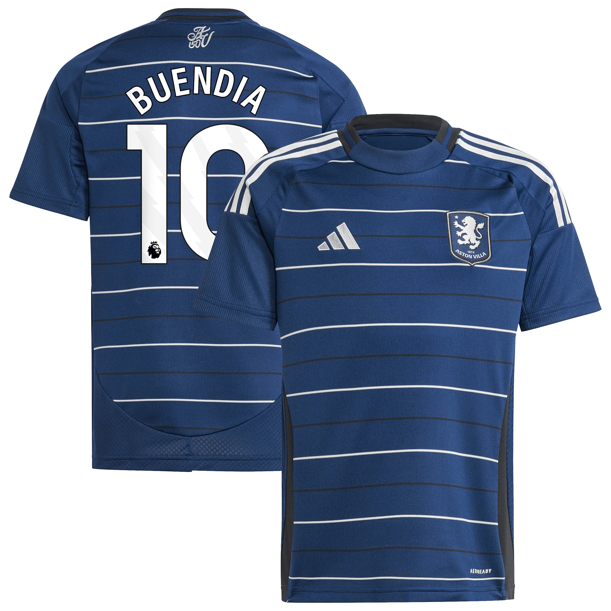 Explore the aston villa adidas third shirt 2024-25 – kids with buendia 10 printing Collection of Aston Villa jerseys. Authentic, high-quality football shirts for every supporter, available worldwide.