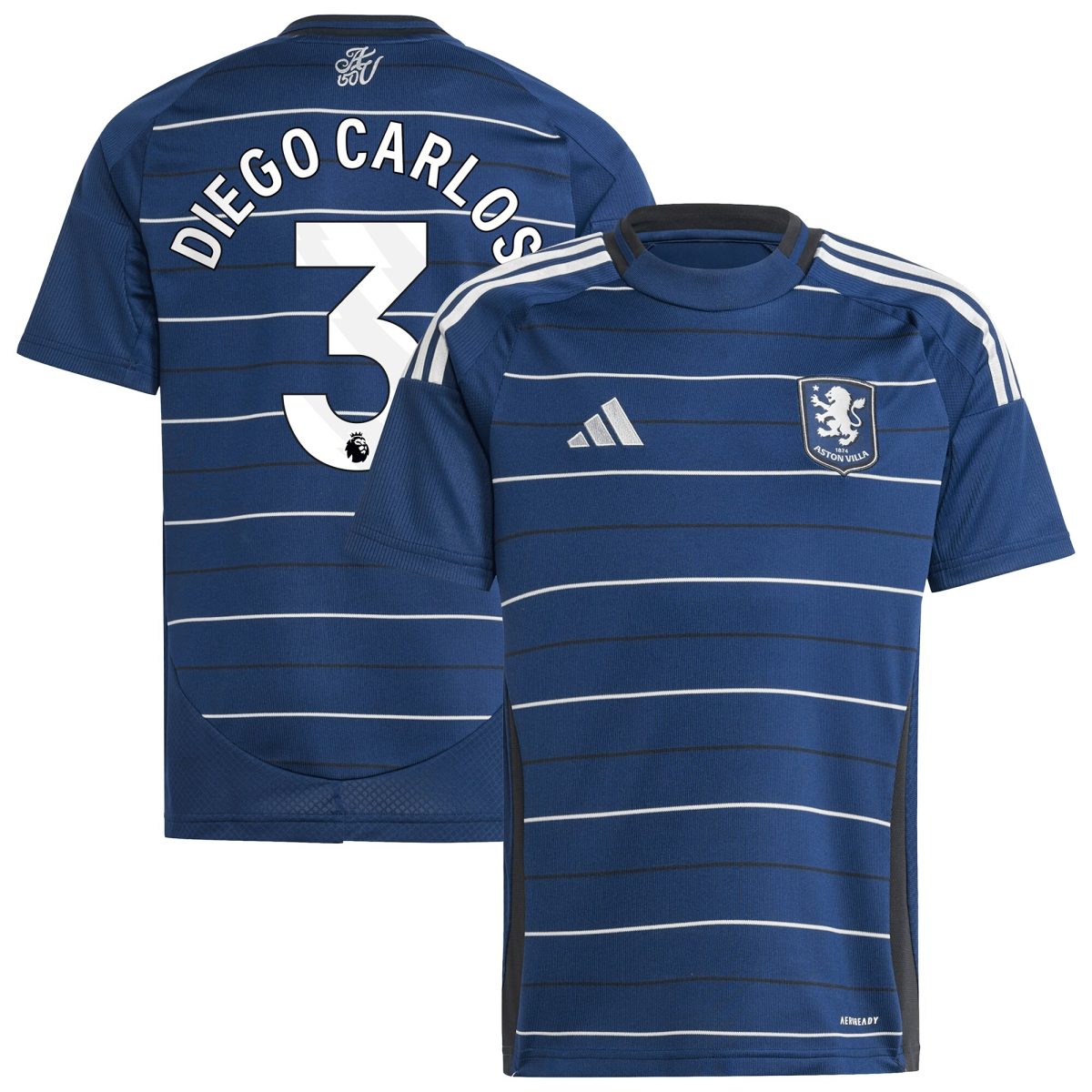 Explore the aston villa adidas third shirt 2024-25 – kids with diego carlos 3 printing Collection of Aston Villa jerseys. Authentic, high-quality football shirts for every supporter, available worldwide.