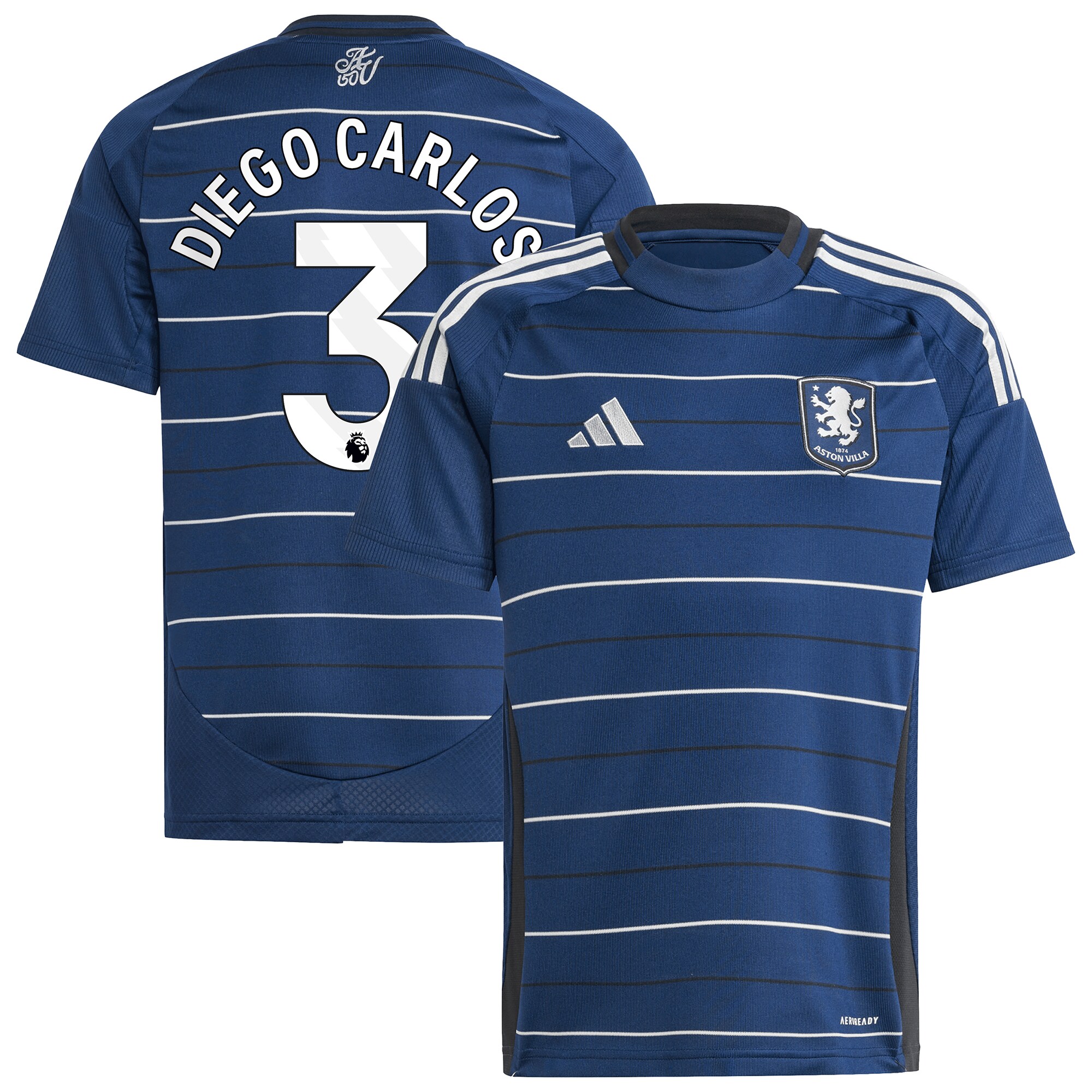 Explore the aston villa adidas third shirt 2024-25 – kids with diego carlos 3 printing Collection of Aston Villa jerseys. Authentic, high-quality football shirts for every supporter, available worldwide.