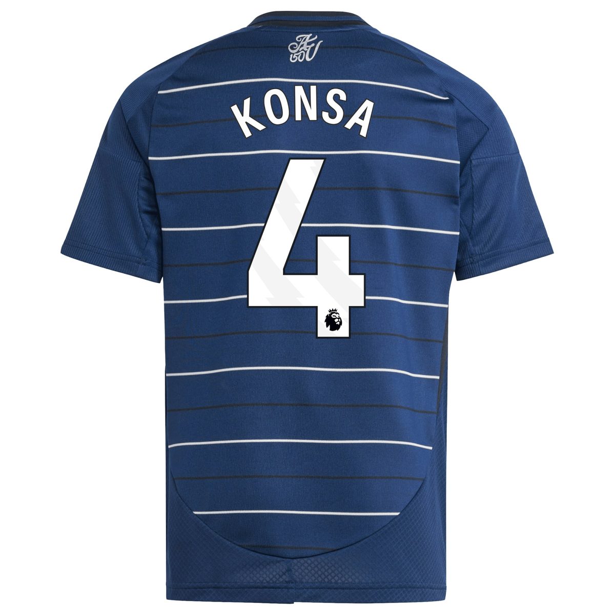 Explore the aston villa adidas third shirt 2024-25 – kids with konsa 4 printing Collection of Aston Villa jerseys. Authentic, high-quality football shirts for every supporter, available worldwide.