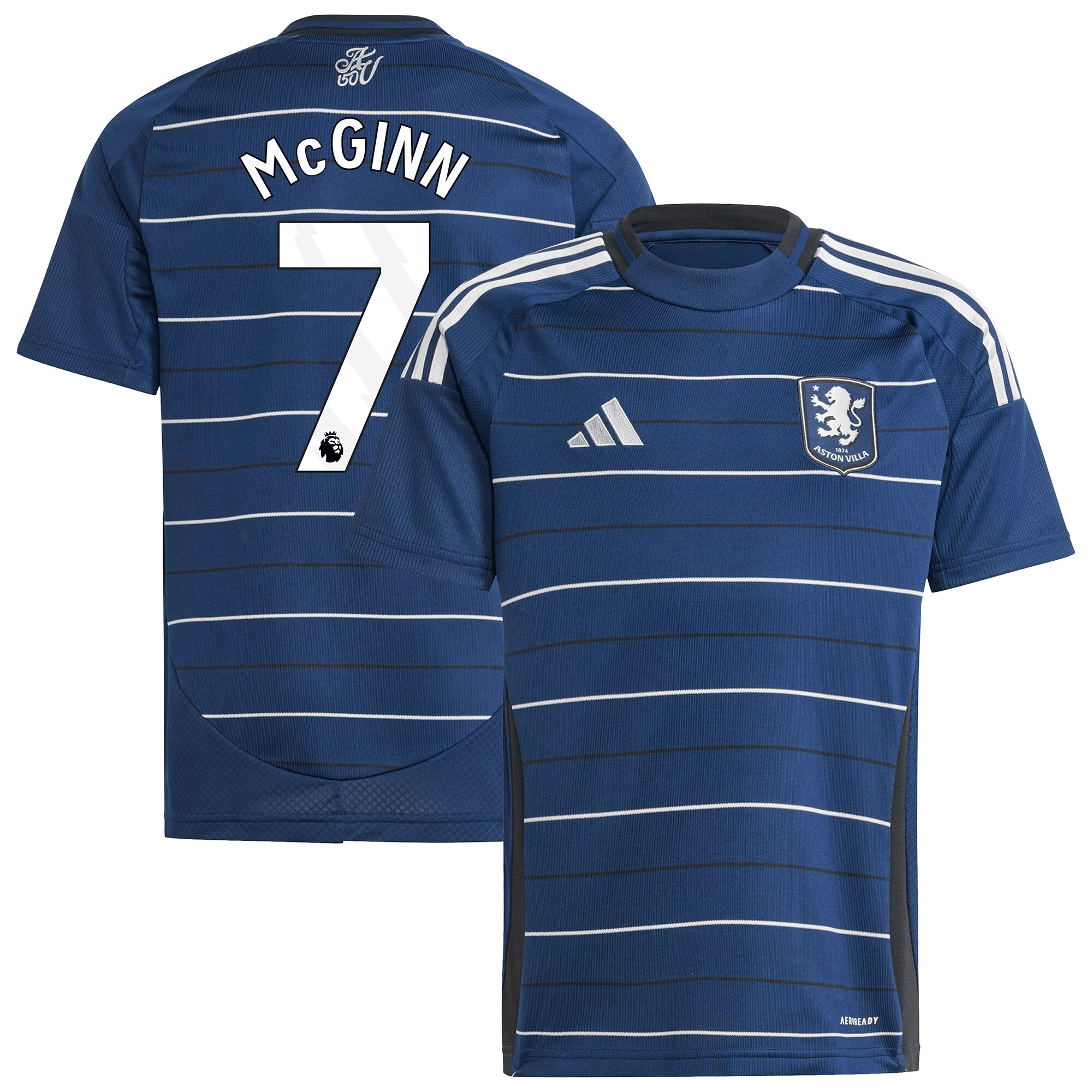 Explore the aston villa adidas third shirt 2024-25 – kids with mcginn 7 printing Collection of Aston Villa jerseys. Authentic, high-quality football shirts for every supporter, available worldwide.