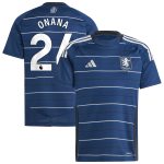 Explore the aston villa adidas third shirt 2024-25 – kids with onana 24 printing Collection of Aston Villa jerseys. Authentic, high-quality football shirts for every supporter, available worldwide.