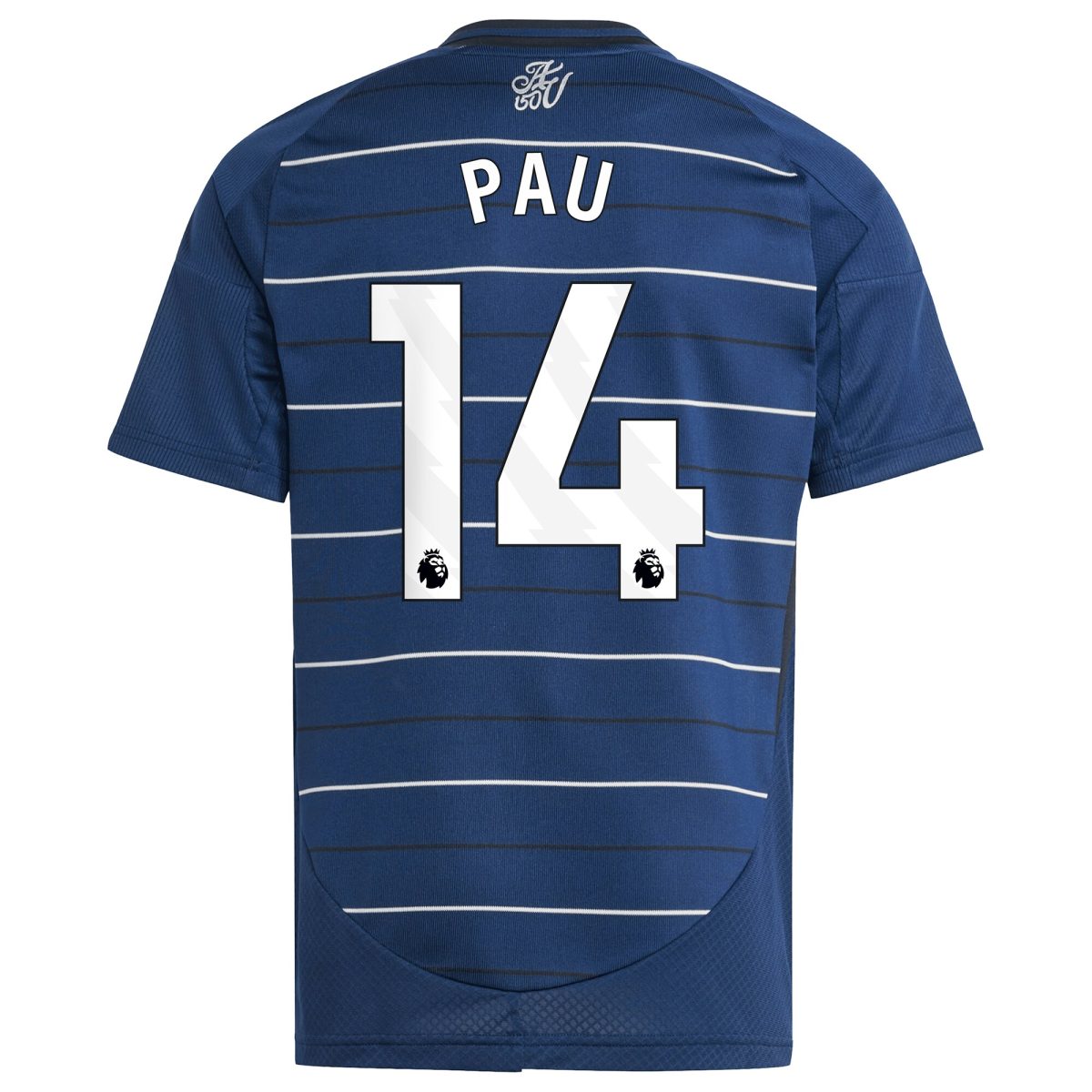 Explore the aston villa adidas third shirt 2024-25 – kids with pau 14 printing Collection of Aston Villa jerseys. Authentic, high-quality football shirts for every supporter, available worldwide.