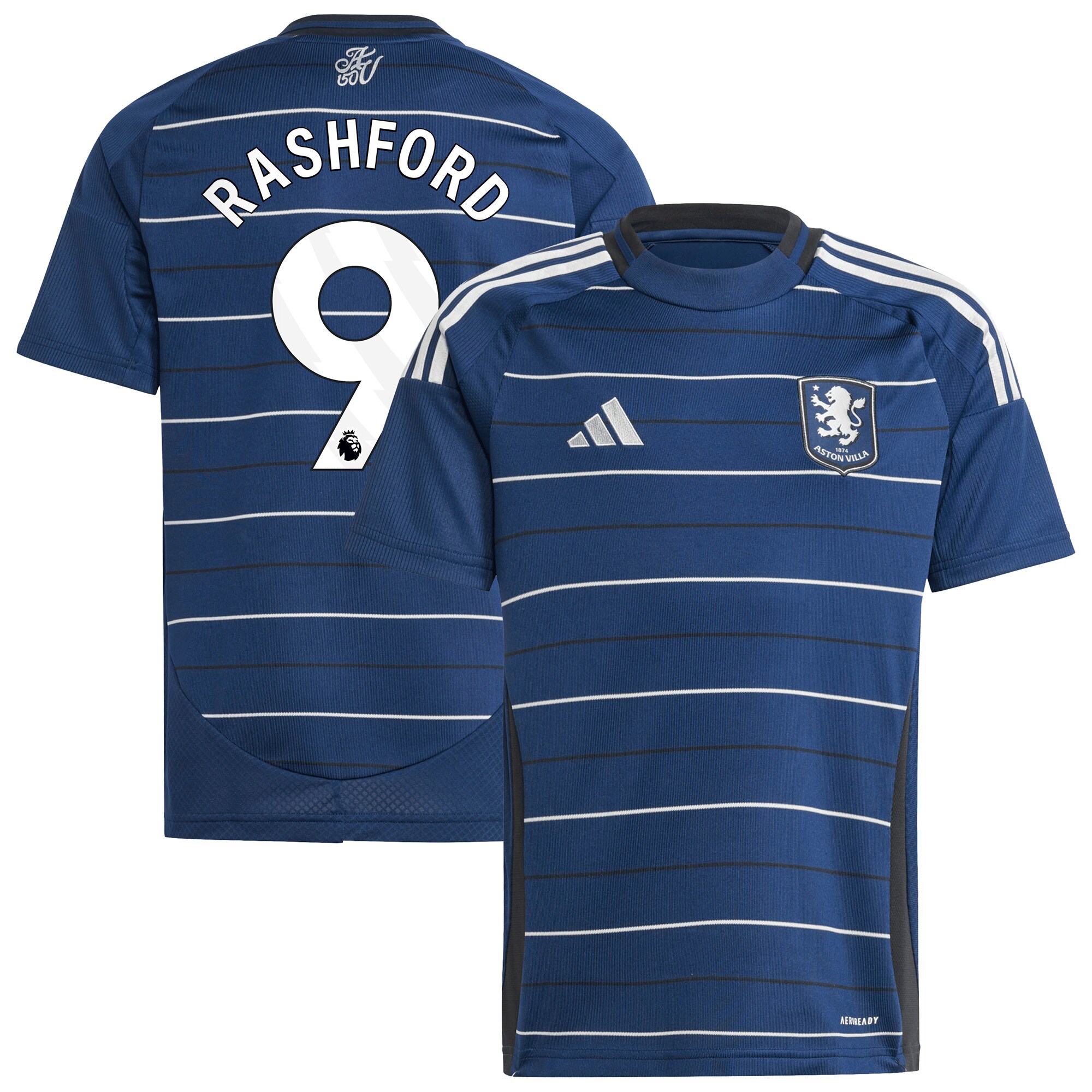 Explore the aston villa adidas third shirt 2024-25 – kids with rashford 9 printing Collection of Aston Villa jerseys. Authentic, high-quality football shirts for every supporter, available worldwide.