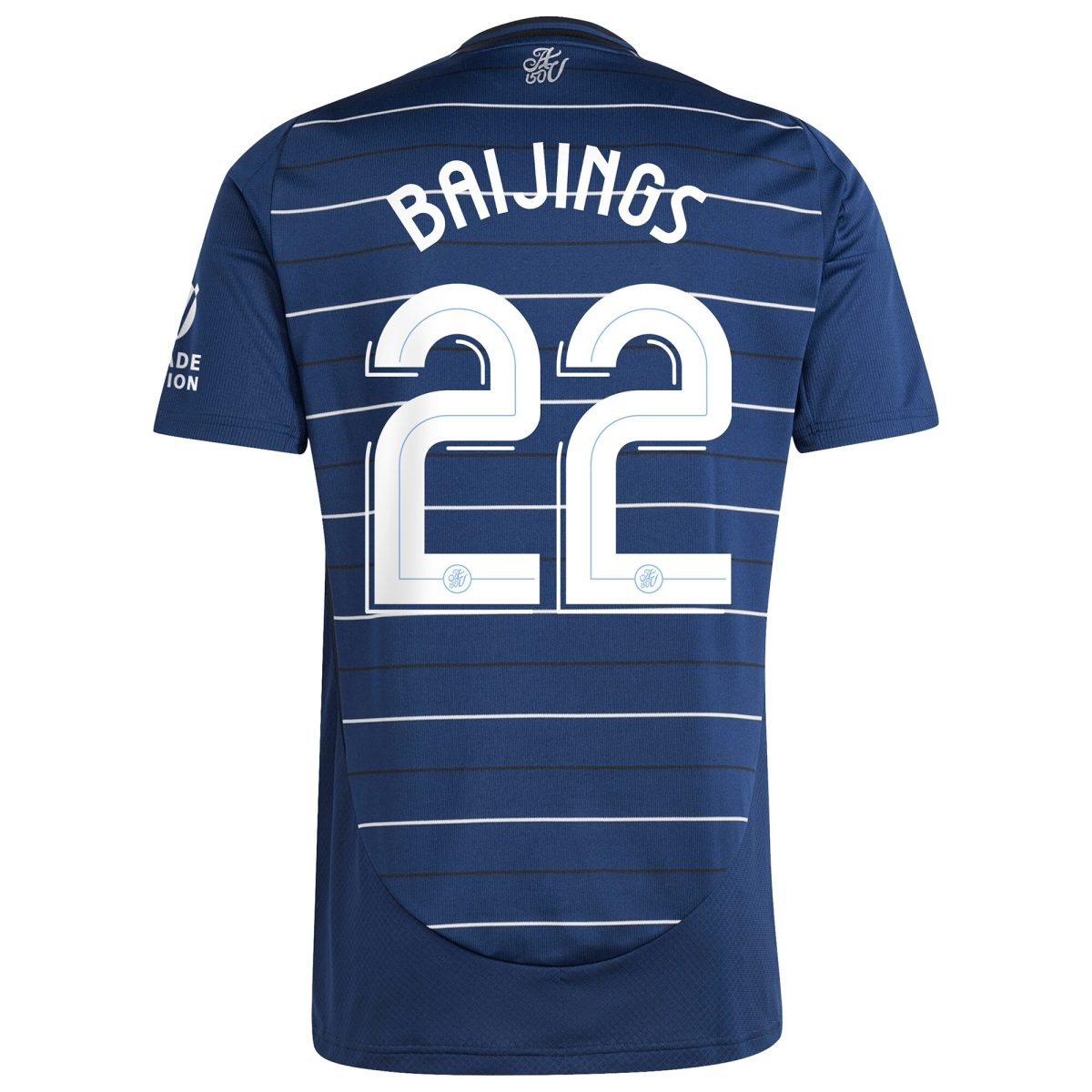 Explore the aston villa adidas third shirt 2024-25 with baijings 22 cup printing Collection of Aston Villa jerseys. Authentic, high-quality football shirts for every supporter, available worldwide.