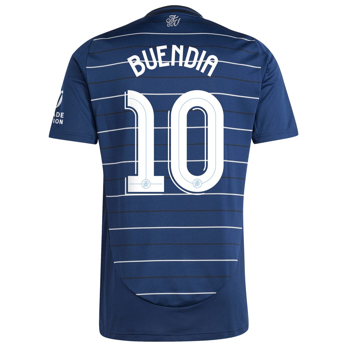Explore the aston villa adidas third shirt 2024-25 with buendia 10 cup printing Collection of Aston Villa jerseys. Authentic, high-quality football shirts for every supporter, available worldwide.