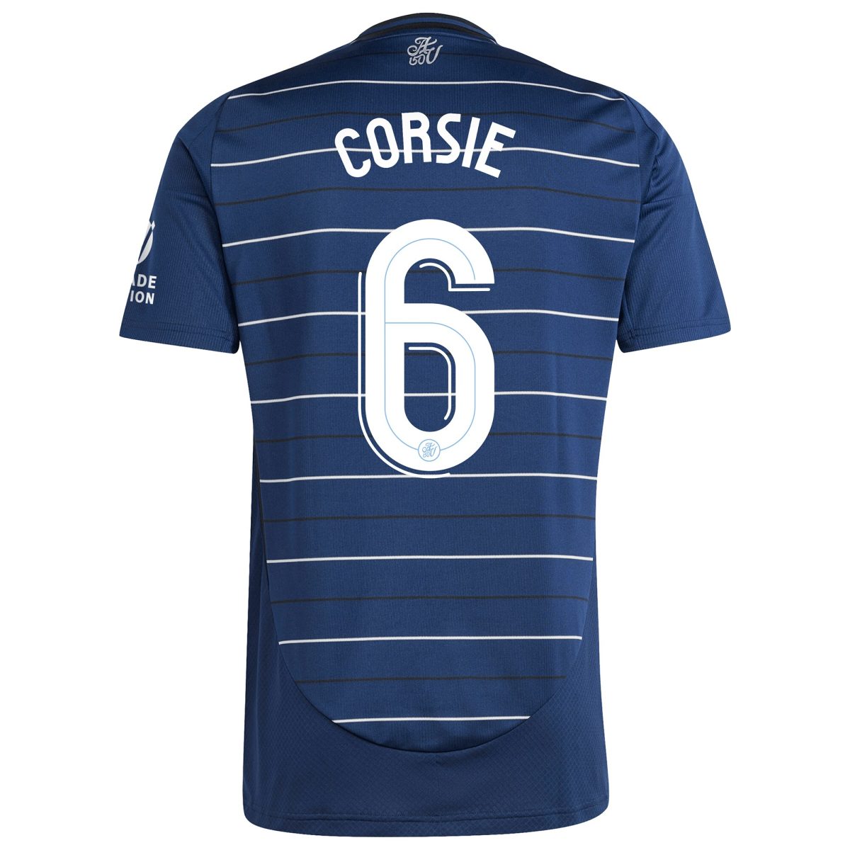 Explore the aston villa adidas third shirt 2024-25 with corsie 6 cup printing Collection of Aston Villa jerseys. Authentic, high-quality football shirts for every supporter, available worldwide.