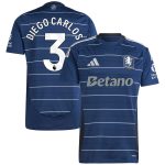 Explore the aston villa adidas third shirt 2024-25 with diego carlos 3 printing Collection of Aston Villa jerseys. Authentic, high-quality football shirts for every supporter, available worldwide.