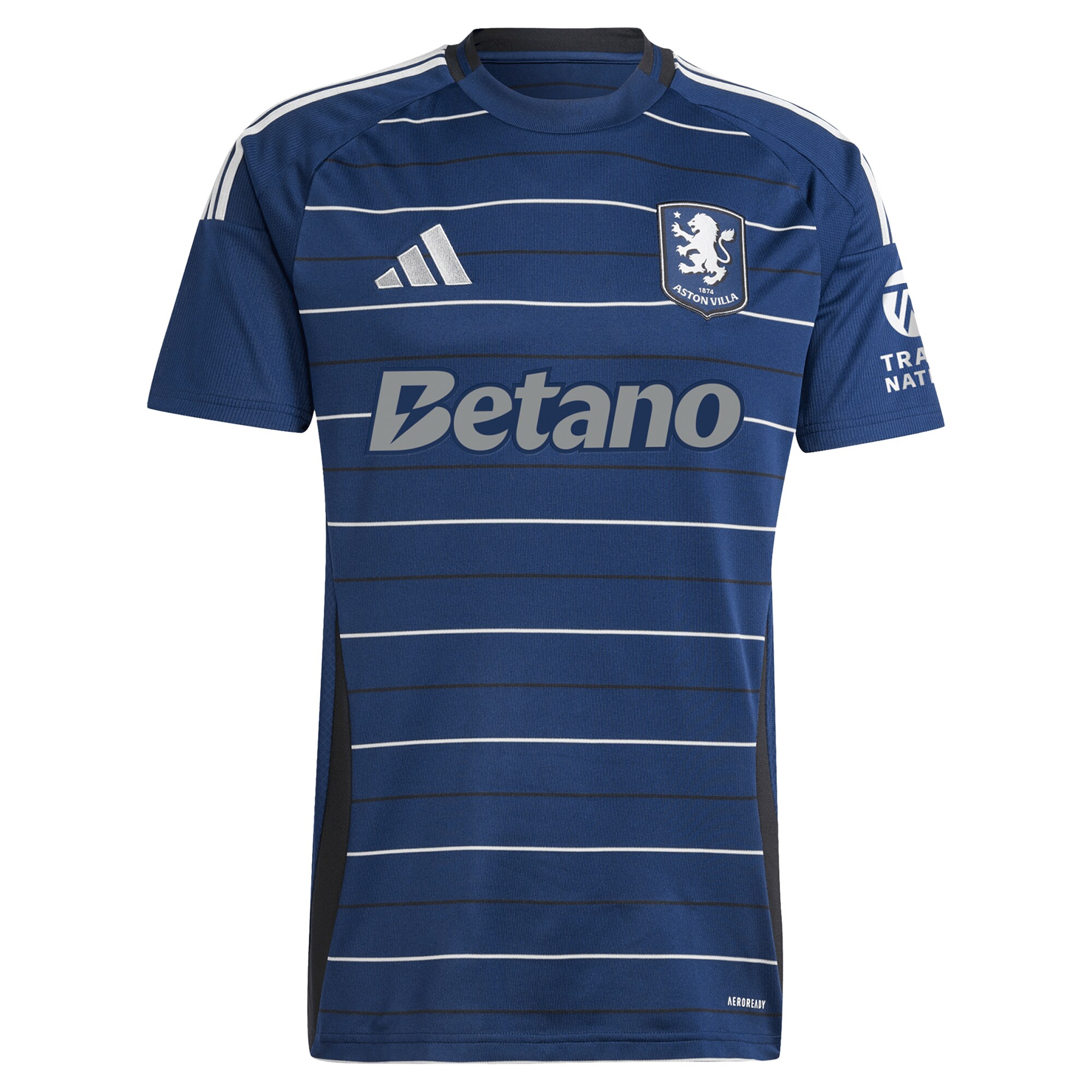 Explore the aston villa adidas third shirt 2024-25 with disasi 3 printing Collection of Aston Villa jerseys. Authentic, high-quality football shirts for every supporter, available worldwide.