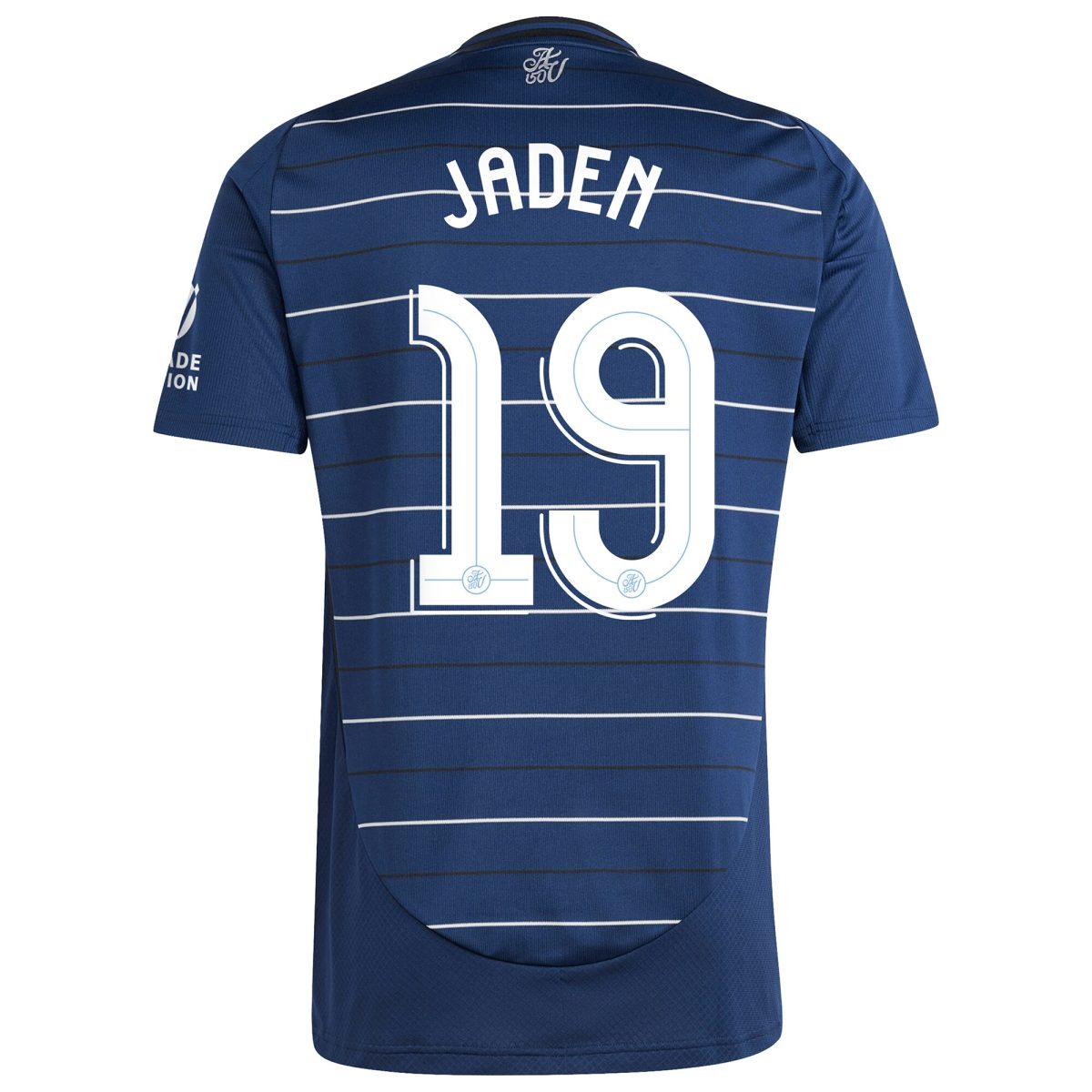 Explore the aston villa adidas third shirt 2024-25 with jaden 19 cup printing Collection of Aston Villa jerseys. Authentic, high-quality football shirts for every supporter, available worldwide.