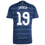 Explore the aston villa adidas third shirt 2024-25 with jaden 19 cup printing Collection of Aston Villa jerseys. Authentic, high-quality football shirts for every supporter, available worldwide.