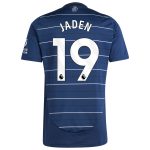 Explore the aston villa adidas third shirt 2024-25 with jaden 19 printing Collection of Aston Villa jerseys. Authentic, high-quality football shirts for every supporter, available worldwide.