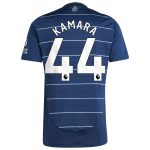 Explore the aston villa adidas third shirt 2024-25 with kamara 44 printing Collection of Aston Villa jerseys. Authentic, high-quality football shirts for every supporter, available worldwide.