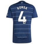 Explore the aston villa adidas third shirt 2024-25 with konsa 4 printing Collection of Aston Villa jerseys. Authentic, high-quality football shirts for every supporter, available worldwide.