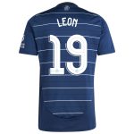 Explore the aston villa adidas third shirt 2024-25 with leon 19 cup printing Collection of Aston Villa jerseys. Authentic, high-quality football shirts for every supporter, available worldwide.