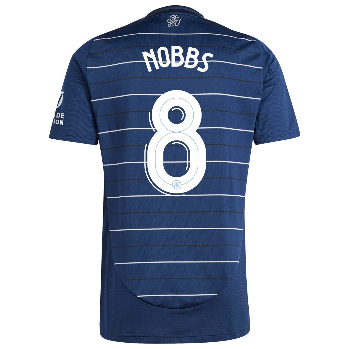 Explore the aston villa adidas third shirt 2024-25 with nobbs 8 cup printing Collection of Aston Villa jerseys. Authentic, high-quality football shirts for every supporter, available worldwide.