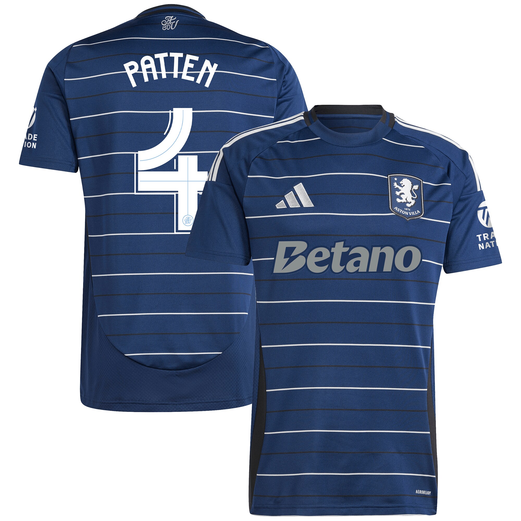 Explore the aston villa adidas third shirt 2024-25 with patten 4 cup printing Collection of Aston Villa jerseys. Authentic, high-quality football shirts for every supporter, available worldwide.