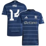 Explore the aston villa adidas third shirt 2024-25 with pau 14 cup printing Collection of Aston Villa jerseys. Authentic, high-quality football shirts for every supporter, available worldwide.