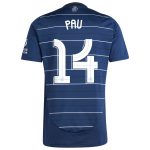 Explore the aston villa adidas third shirt 2024-25 with pau 14 cup printing Collection of Aston Villa jerseys. Authentic, high-quality football shirts for every supporter, available worldwide.