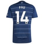 Explore the aston villa adidas third shirt 2024-25 with pau 14 printing Collection of Aston Villa jerseys. Authentic, high-quality football shirts for every supporter, available worldwide.
