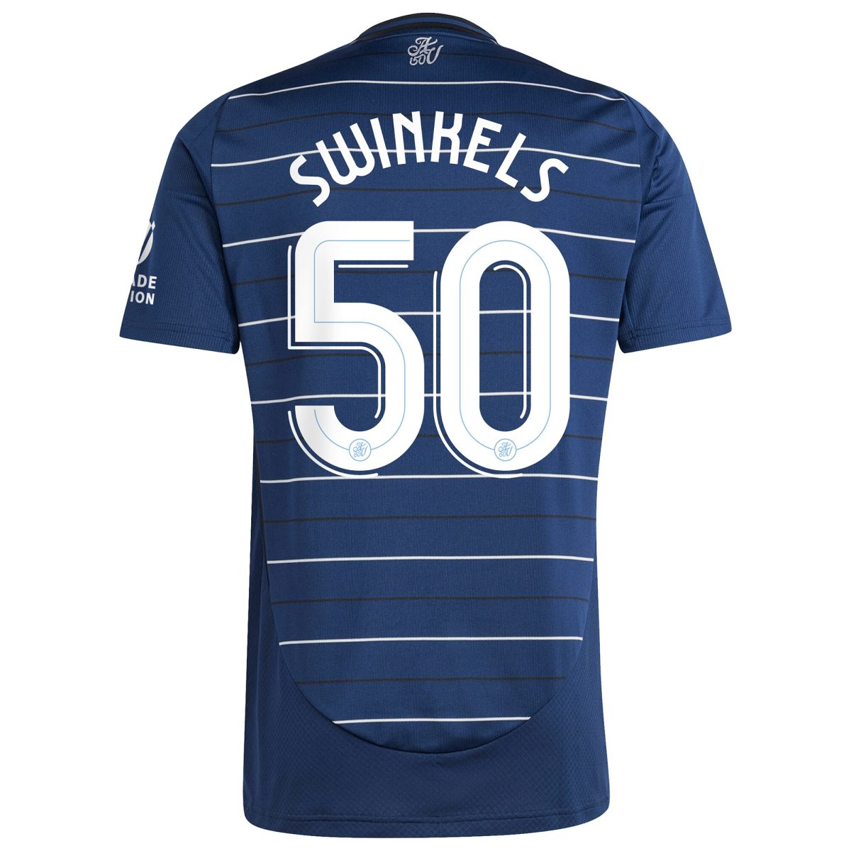 Explore the aston villa adidas third shirt 2024-25 with swinkels 50 cup printing Collection of Aston Villa jerseys. Authentic, high-quality football shirts for every supporter, available worldwide.